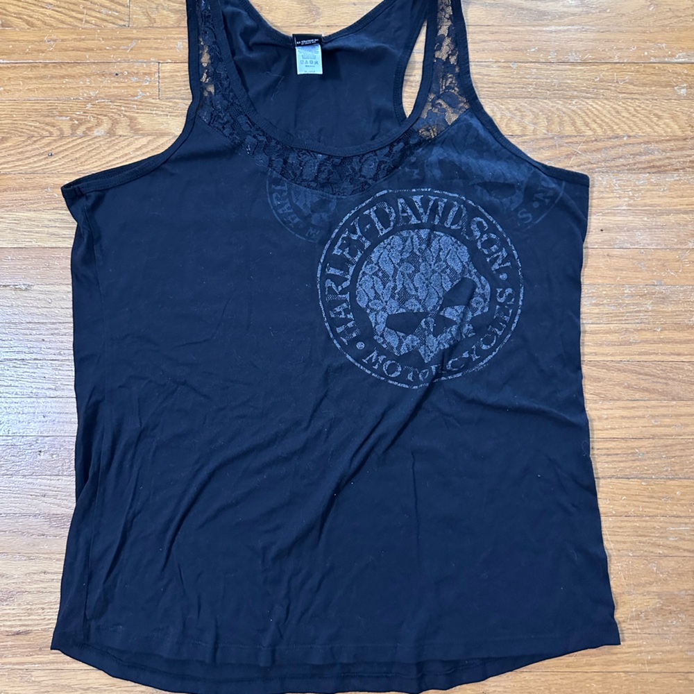 Harley-Davidson Black Logo Tank Top